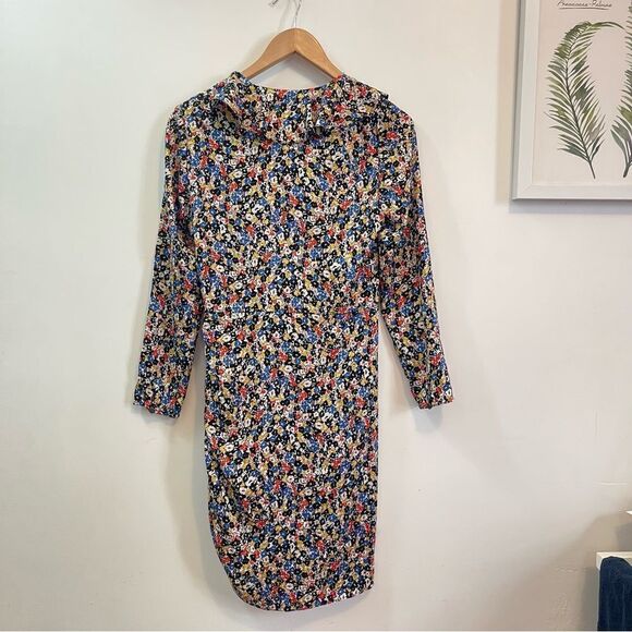 Veronica Beard Minna Silk Floral Dress in Size 4 - Picture 10 of 11